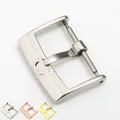 High Quality Watch Buckle for Omega Seamaster Super Bull Leather Strap Stainless Steel Needle Buckle