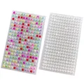 6mm Imitation Pearl Self Adhesive Crystal Rhinestones Flatback Pearl Decoration Scrapbooking