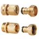 Garden Hose Quick Connect Solid Brass Quick Connector Garden Hose Fitting Water Hose Connectors