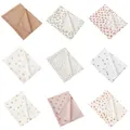 Baby Swaddling Blanket Gauze Cotton Blanket Crib Sheet for Infant Toddler Nursery Room Supply