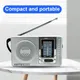 BC-R119 Radio AM FM Portable Radio Best Reception Longest Lasting Battery Operated For Urgency