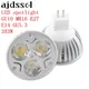 LED spotlight MR16 AC&DC12V High Power Lampada E27 GU10 E14 GU5.3 is110v/220v bulbs Dimmable 3X3W