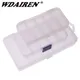 5/10/12 Compartments Fishing Tackle Box Storage Case Fly Fishing Lure Spoon Hook Bait Tackle Case