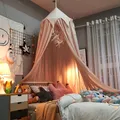 Moustiquaire Suspendue pour Bébé et Enfant Tente de Lit CPull Literie pour Fille Décor de Salon