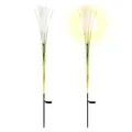 Lampes de jardin solaires 62 fleurs éclairage d'extérieur décoratif crépuscule à foster pour cour