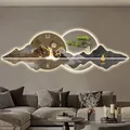 Horloges murales créatives pour la décoration de la maison art mural LED montre de luxe