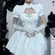 Mini robe à bretelles gothique vintage pour femmes robe bandage taille haute robe de soirée