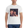 Klaus and Elijah ata kaelson-T-shirt à Manches Courtes pour Homme en Coton à Col Ras du Cou