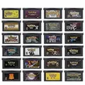 Carte de console de jeu vidéo 32 bits cartouche de jeu GBA série Pokémon AshGray Dark Rising