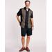 Blair Men's John Blair® Relaxed-Fit Linen Blend Drawstring Shorts - Black - L