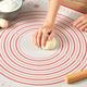 Non-slip Silicone Pastry Kitchen Mat Extra Large Baking Mat Counter Dough Rolling Mat Oven Liner Fondant Pie Crust Mat