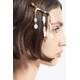 COS Women's Freshwater Pearl Hair Slide - Brown - Brown