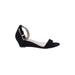 Dream Pairs Wedges: Black Solid Shoes - Women's Size 7 - Open Toe