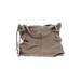 Vince Camuto Leather Shoulder Bag: Brown Solid Bags