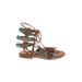 2 Lips Too Sandals: Teal Shoes - Women's Size 9 1/2