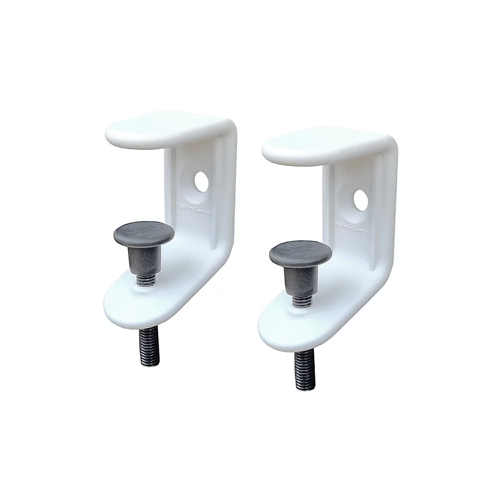 Pince-étau pour cloison acoustique de table Softline suspendue - kaiserkraft