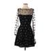 BB Dakota Cocktail Dress - Mini: Black Dresses - Women's Size 4