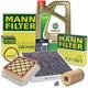 Mann-filter Inspektionspaket A+5L CASTROL EDGE FST 0W-30 für Opel