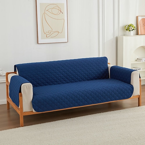 Sofabezug für Hunde und Haustiere, Couch-Kissenbezug, Sofa-Überwurf, Handtuch-Schonbezug, kratzfester Möbelschutz für Zweiersofa, Sessel Image