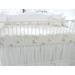 Blueberrie Kids Floral Crib Dust Ruffle Cotton Blend in Gray | 50 H x 30 W x 16 D in | Wayfair 44CHR-DR