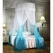 BTERAZ Bed Canopy Polyester in Blue | 110 H x 47 W x 47 D in | Wayfair B07PT5ZK2J