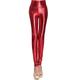 Latin Dance Pants Gore Women's Training Performance High PU Elastic Satin