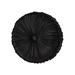 Five Queens Court Blythe Tufted Round Decorative Throw Pillow in Black | 15 H x 15 W x 15 D in | Wayfair 2973045TUFRD