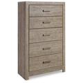 Signature Design by Ashley Culverbach Chest of Drawers Wood in Brown | 51.06 H x 33.7 W x 15.31 D in | Wayfair B070-46