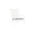 Summer Classics Club Aluminum Adirondack Chair in Black | Wayfair 332097+C010749N