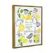 Stupell Industries Ba-995-Floater Make Lemonade Kitchen Phrase Framed On Canvas By the Lakeside Canvas in Yellow | 31 H x 25 W x 1.7 D in | Wayfair