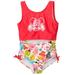 Disney Mickey Mouse Minnie Mouse Toddler Girls One Piece Bathing Suit Toddler to Little Kid