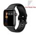 Wireless 2022 Iwo Original HW22 pro Smart Watch Men Women s Watches Wireless Charging Fitness Bracelet pk HW16 IWO 13 hw22 plus (Black)