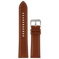 Samsung Leather Stitch Band for 22mm Watches - Brown (ET-SLR84LAEGUJ) (Used)