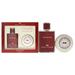 Private Red by Saint Hilaire for Men - 2 Pc Gift Set 3.3oz EDP Spray 3.5oz Soap