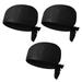 9 Pcs Head Turban Cooking Accessories Bonnet for Men Pirate Kids Womens Hats Catering Skull Caps and Man