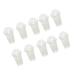50 Sets Milk Tea Cup with Disposable Lid Cups Smoothie Drink Lids Clear Juice Dome