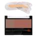 NuoWeiTong Eyebrow Powder Lazy Seal Two-color Eyebrow Powder With Eyebrow Brush Thrush Artifact Adjustables Eyebrow One Second Printed Eyebrow Natural Thrush Brow Print