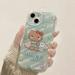 Sanrio cute mobile phone case HelloKitty iPhone13 14iphone12 mobile phone case 11 for xr straight edge xs PU soft shell 7