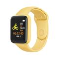 Blasgw Y68 Smart Watch Mens And Womens Childrens Sports And Fitness Smart Bracelet Yellow