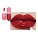 Besaacan Makeup 5 Color Capsule Matte Lipstick Velvet Liquid Lipstick Durable and Waterproof Non Stick Cup No Fading. Lipstick E