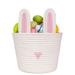 Quinlirra Easter Gifts for Kids Clearance Easter Basket For Kids 2024 New Easter Basket For Girls/Boys Baby Easter Basket With Handle Empty Bunny Basket Easter Supplies Gifts for Men