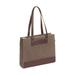 The Bellino Tribeca Brown Computer Tote Bag