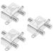 3pcs Coaxial Cable Splitter 5-2400mhz Cable Splitter 2 Way Internet And TV Supply