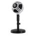 Arozzi - Sfera Professional Grade Gaming/Streaming/Office USB Microphone - Cardioid Cardioid -10dB and Omnidirectional Polar Patterns Boom Arm Compatible - Silver