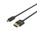 SmallRig D to A HDMI Cable Ultra Thin HDMI Cable 55cm/1.8Ft Super Flexible Slim High Speed 4K 60Hz HDR HDMI 2.0 for GoPro Hero 7/6 /5 for Sony A7RIII / A7II / A6600 for FUJIFILM X-T4 / X-T3-3043B