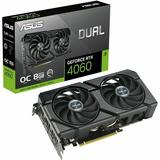 Asus NVIDIA GeForce RTX 4060 Graphic Card - 8 GB GDDR6 - 7680 x 4320 - 2.54 GHz Boost Clock - 128 bit Bus Width - PCI Express 4.0 - DisplayPort - 3 x DisplayPort - HDMI