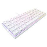 Restored Corsair K65 RGB Mini 60% Mechanical Gaming Keyboard- CHERRY MX SPEED (White) (Like New) (Refurbished)