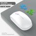 HERESOM Wireless Gaming Mouse Wireless Computer Mouse Desktop Notebook Business Office Portable Optical Mouse (rechargeable Bluetooth-mode)