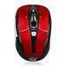 Adesso Ergonomic iMouse S60 - Wireless Optical Mouse red