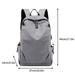 UAEBM Men s Backpack 17.3 Inch USB Charging Laptop Computer Bag Casual Business Backpack with Multiple Storage Areas Gray